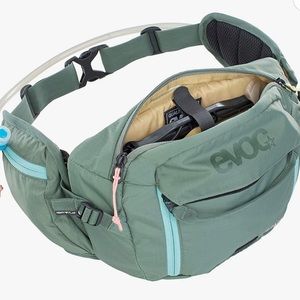 EVOC Hip Pack 3L Hydration Waist Pack with 1.5 Bladder, Olive